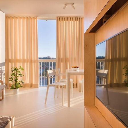 Elegant Studio Apartment With Panoramic View Nova Gorica Buitenkant foto